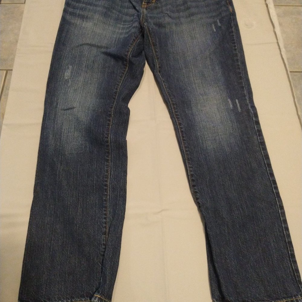 Men's 38x32 Old Navy Dark Blue Slim jeans